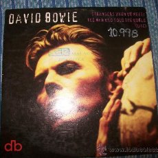 CDs de Música: PROMO CD SINGLE - DAVID BOWIE - STRANGERS WHEN WE MEET - THE MAN WHO SOLD THE WORLD