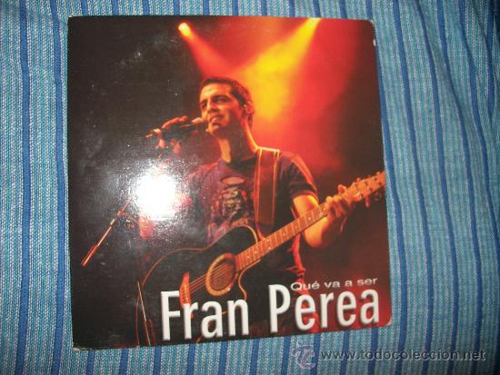 CDs de m&uacute;sica: PROMO CD SINGLE - FRAN PEREA - QUE VA A SER - - Foto 1