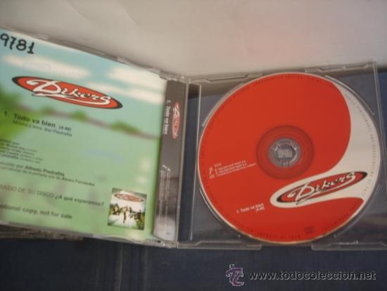 CDs de m&uacute;sica: DIKERS TODO VA BIEN   PROMO CD SINGLE - Foto 2