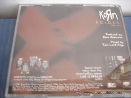 CDs de m&uacute;sica: KORN   A.D.I.D.A.S.  PROMO CD-SINGLE - Foto 2