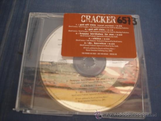 CDs de m&uacute;sica: CRACKER GET OFF THIS PROMO CD MAXI 5 TRACKS - Foto 1