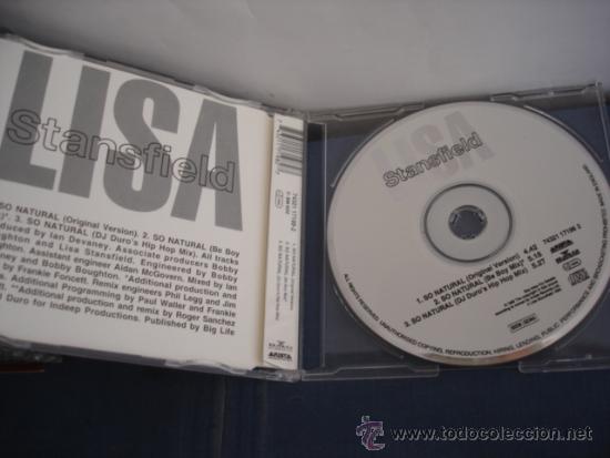 CDs de m&uacute;sica: LISA STANSFIELD   SO NATURAL   CD-SINGLE 1+2 - Foto 2
