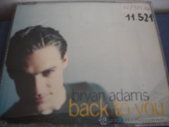 CDs de m&uacute;sica: BRYAN ADAMS   BACK TO YOU  PROMO CD-SINGLE - Foto 1
