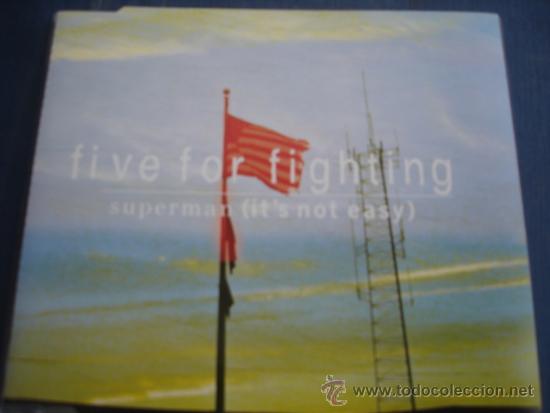 CDs de m&uacute;sica: FIVE FOR FIGHTING   SUPERMAN (IT&acute;S NOT EASY)  PROMO CD-SINGLE - Foto 1