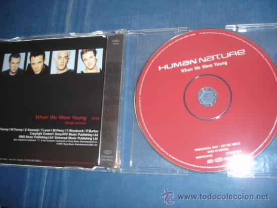 CDs de m&uacute;sica: HUMAN NATURE   WHEN WE WERE YOUNG  PROMO CD-SINGLE - Foto 2