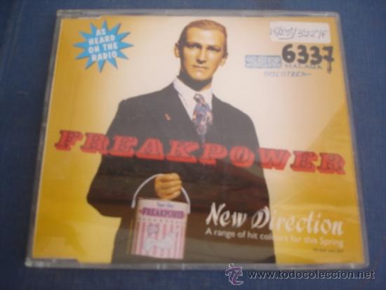 CDs de m&uacute;sica: NEW  DIRECTION  FREAKPOWER  CD MAXI 4 TRACKS - Foto 1