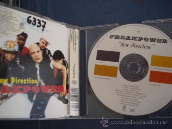 CDs de m&uacute;sica: NEW  DIRECTION  FREAKPOWER  CD MAXI 4 TRACKS - Foto 2