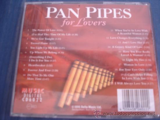 CDs de m&uacute;sica: PAN PIPES  FOR LOVERS  20 TRACKS - Foto 3