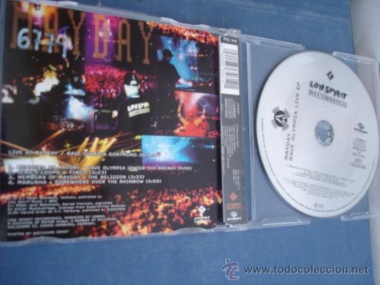 CDs de m&uacute;sica: MAYDAY RAVE OLYMPIA LIVE EP   CD MAXI 4 TRACKS - Foto 2