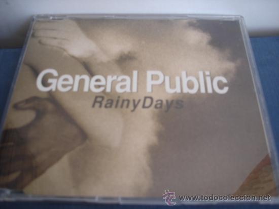 CDs de m&uacute;sica: GENERAL PUBLIC RAINY DAYS  CD SINGLE 3 TRACKS - Foto 1