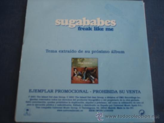 CDs de m&uacute;sica: SUGABABES  FREAK LIKE ME  PROMO CD SINGLE - Foto 2
