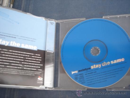CDs de m&uacute;sica: JOEY MCINTYRE  STAY THE SAME  PROMO CD SINGLE - Foto 2