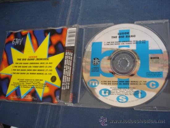 CDs de m&uacute;sica: LUXOR   THE BIG BANG  CD-MAXI 1+3 - Foto 2