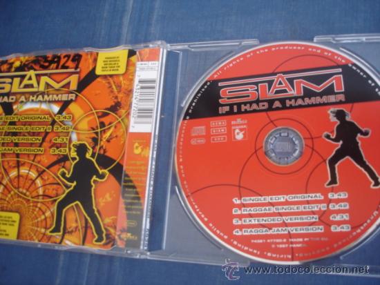 CDs de m&uacute;sica: SLAM   IF I HAD A HAMMER CD-MAXI 1+3 - Foto 2
