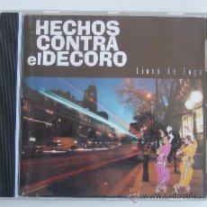 CD de Música: HECHOS CONTRA EL DECORO - LÍNEA DE FUGA. Lote 37843268