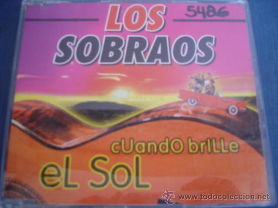 CDs de m&uacute;sica: LOS SOBRAOS    CUANDO BRILLE EL SOL  CD-MAXI 1+2 - Foto 1