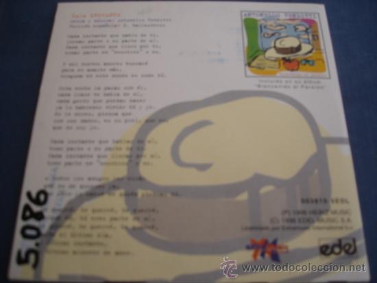 CDs de m&uacute;sica: ANTONELLO VENDITTI   CADA INSTANTE  cd-single - Foto 2