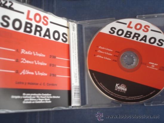 CDs de m&uacute;sica: LOS SOBRAOS  LA BUSCAR&Eacute;  CD SINGLE 3 TRACKS - Foto 2