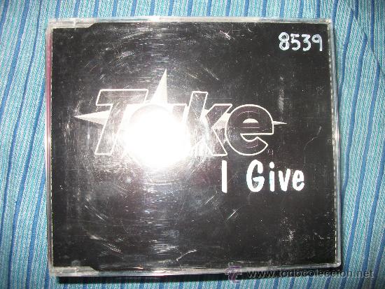 CDs de m&uacute;sica: PROMO CD SINGLE - TAKE 5 - I GIVE - Foto 1