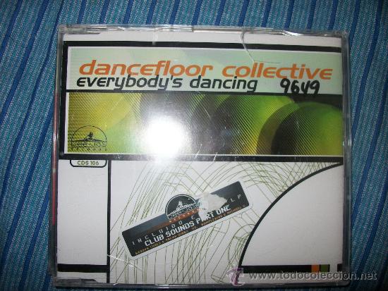 CDs de m&uacute;sica: PROMO CD SINGLE - DANCEFLOOR COLLECTIVE - EVERYBODYS DANCING - Foto 1