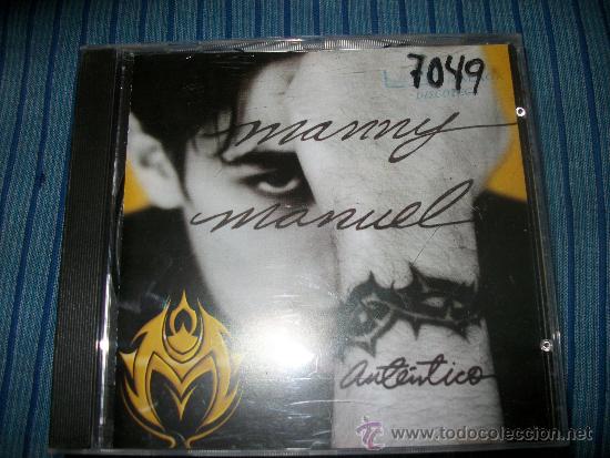 CDs de m&uacute;sica: CD - MANNY MANUEL - AUTENTICO - Foto 1