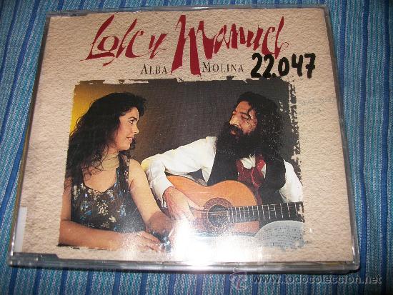 CDs de m&uacute;sica: PROMO CD SINGLE - LOLE Y MANUEL - ALBA MOLINA - Foto 1