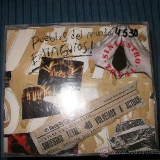 CDs de Música: PROMO CD SINGLE - SINIESTRO TOTAL - PUEBLOS DEL MUNDO EXTINGUIOS. Lote 37869135