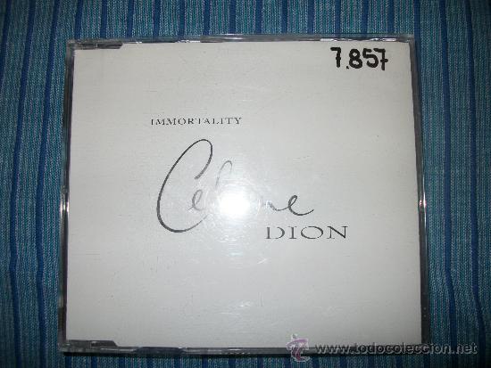 CDs de m&uacute;sica: PROMO CD SINGLE - CELINE DION - IMMORTALITY - Foto 1