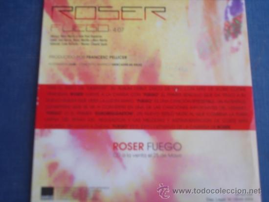 CDs de m&uacute;sica: ROSER FUEGO CD SINGLE - Foto 2
