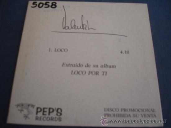 CDs de m&uacute;sica: VALENTIN  LOCO   PROMO CD SINGLE - Foto 2