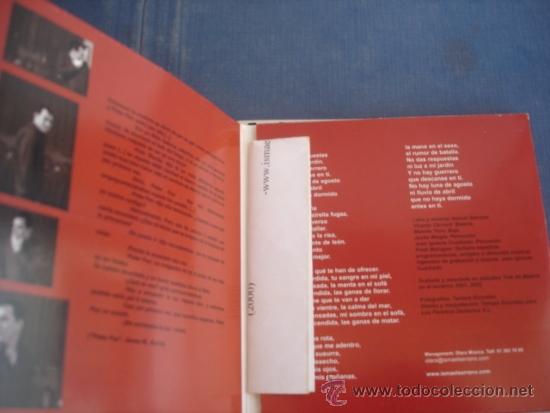 CDs de m&uacute;sica: ISMAEL SERRANO  ERES PROMO CD SINGLE DESPLEGABLE - Foto 2
