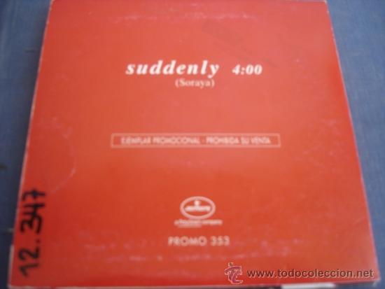 CDs de m&uacute;sica: SORAYA  SUDDENLY  PROMO CD SINGLE - Foto 2