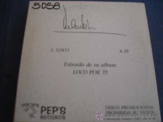 CDs de m&uacute;sica: VALENTIN  LOCO   PROMO CD SINGLE - Foto 2