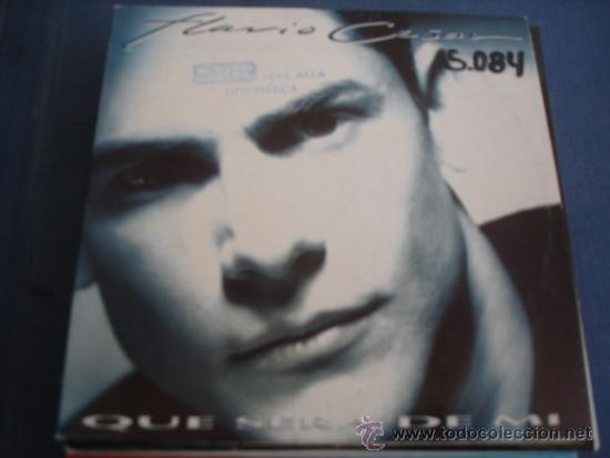CDs de m&uacute;sica: FLAVIO CESAR    QUE SERA DE MI    PROMO CD SINGLE - Foto 1