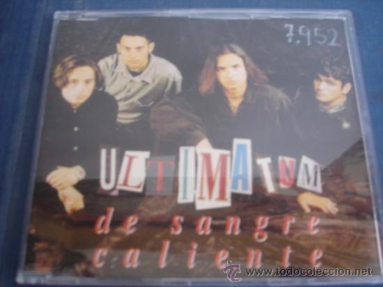 CDs de m&uacute;sica: ULTIMATUM  DE SANGRE CALIENTE  PROMO CD SINGLE - Foto 1