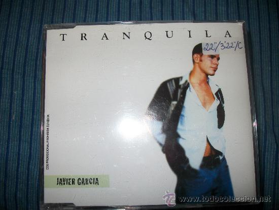 CDs de m&uacute;sica: PROMO CD SINGLE - JAVIER GARCIA - TRANQUILA - Foto 1
