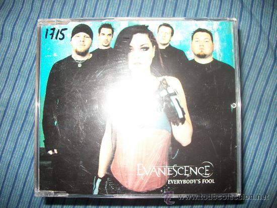 CDs de m&uacute;sica: PROMO CD SINGLE - EVANESCENCE - EVERYBODYS FOOL - Foto 1