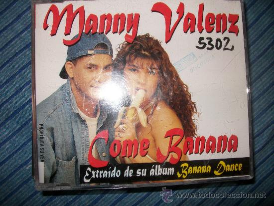 CDs de m&uacute;sica: PROMO CD SINGLE - MANNY VALENZ - COME BANANA - Foto 1