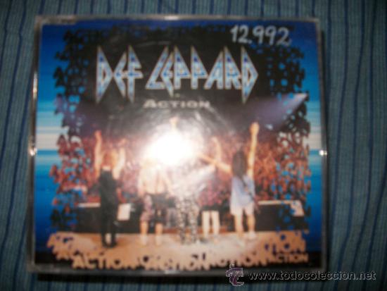 CDs de m&uacute;sica: PROMO CD SINGLE - DEF LEPPARD - ACTION - 3 TRACKS - Foto 1