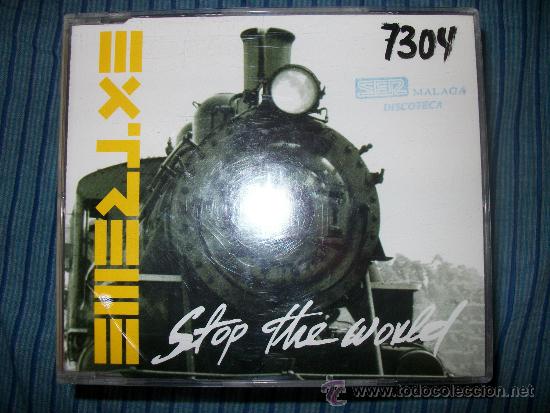 CDs de m&uacute;sica: PROMO CD SINGLE - EXTREME - STOP THE WORLD - 3 TRACKS - Foto 1