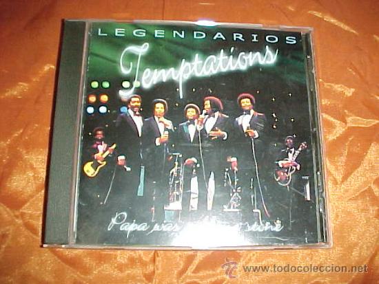 CDs de m&uacute;sica: TEMPTATIONS. PAPA WAS ROLLING STONE. LEGENDARIOS. CD - Foto 1