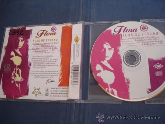 CDs de m&uacute;sica: FLORA   FLOR DE VERANO  CD MAXI 4 TRACKS - Foto 2