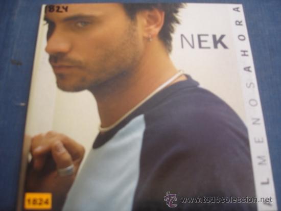 CDs de m&uacute;sica: NEK  AL MENOS AHORA  PROMO CD SINGLE - Foto 1