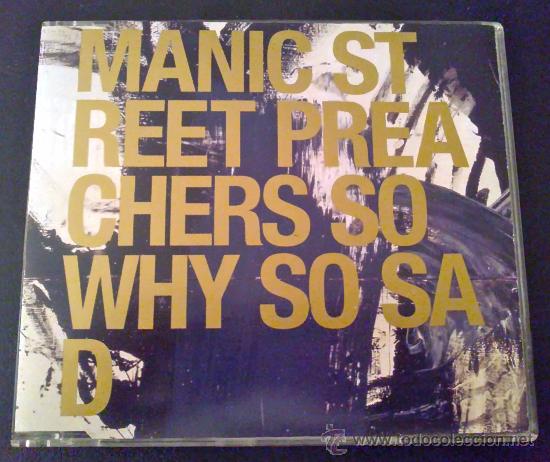 CDs de m&uacute;sica: MANIC STREET PREACHERS, SO WHY SO SAD - CD SINGLE - Foto 1