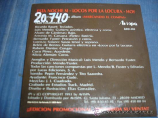 CDs de m&uacute;sica: RACHA   MARCANDO EL COMPAS  PROMO CD-SINGLE 1+2 - Foto 2