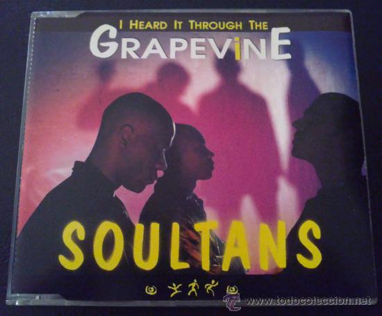 CDs de m&uacute;sica: SOULTANS, I HEARD IT THROUGH THE GRAPEVINE - CD SINGLE 4 TEMAS - Foto 1