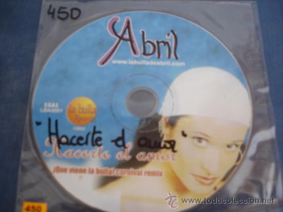 CDs de m&uacute;sica: ABRIL   HACERTE EL AMOR  CD-SINGLE - Foto 1
