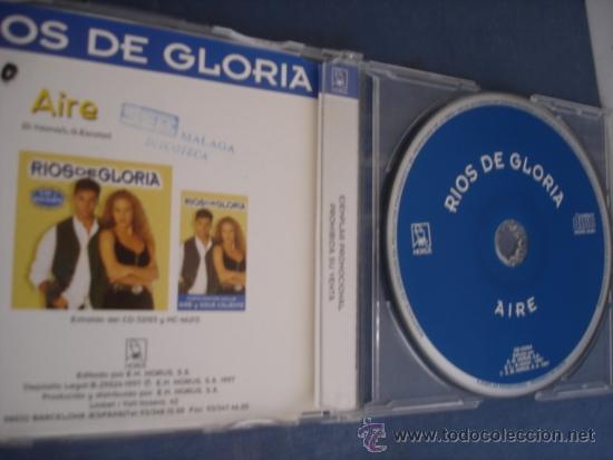CDs de m&uacute;sica: RIOS DE GLORIA  AIRE  PROMO CD SINGLE - Foto 2