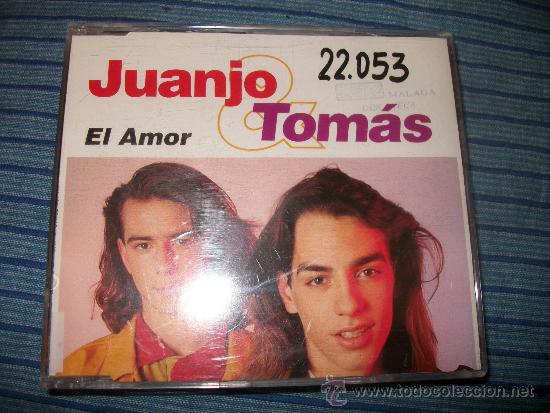 CDs de m&uacute;sica: PROMO CD SINGLE - JUANJO & TOMAS - EL AMOR - Foto 1