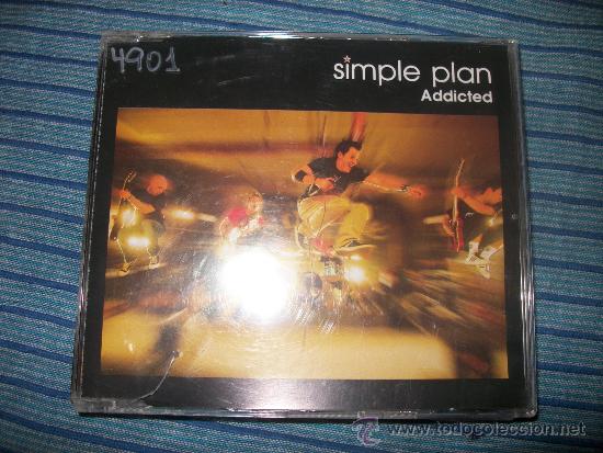CDs de m&uacute;sica: PROMO CD SINGLE - SIMPLE PLAN - ADDICTED - Foto 1